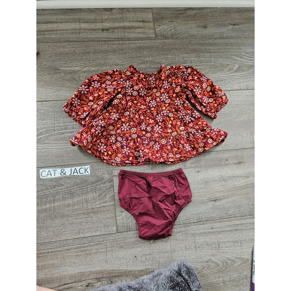 Cat and jack baby girl‎ newborn dress outfit